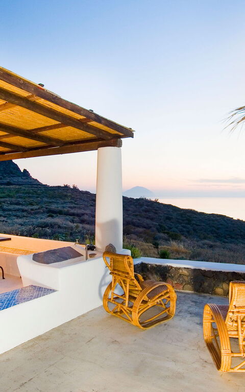 L'ulivo Di Pollara: Balcony / Terrace / Patio, Building Exterior, Outdoor, Scenic View