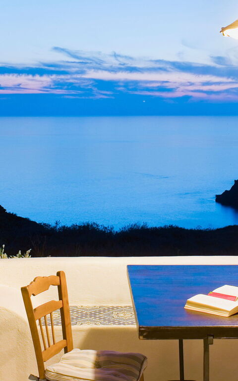 L'ulivo Di Pollara: Balcony / Terrace / Patio, Building Exterior, Outdoor, Scenic View