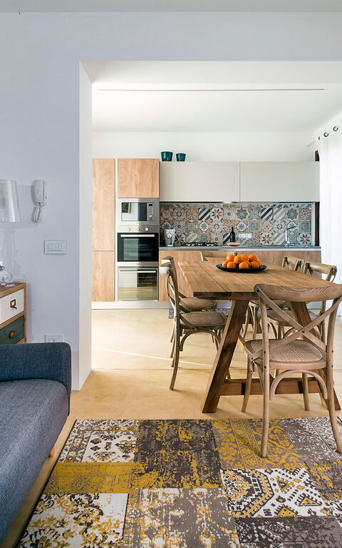 Villa San Lorenzo Ulivo: Kitchen, Living Room