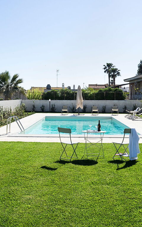 Villa Rita: Building Exterior, Garden, Outdoor, Pool