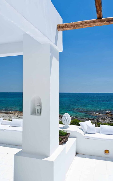 Casa Blu: Balcony / Terrace / Patio, Building Exterior, Outdoor