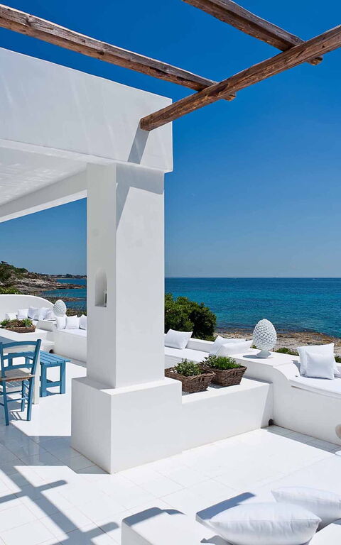 Casa Blu: Balcony / Terrace / Patio, Building Exterior, Outdoor