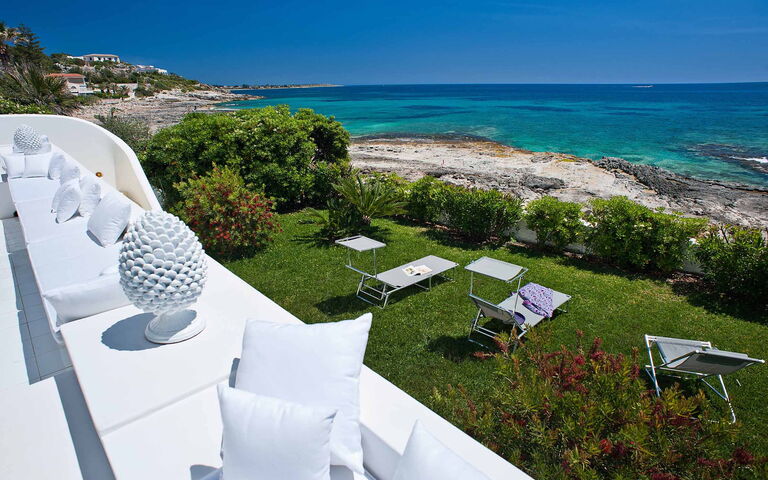 Casa Blu: Building Exterior, Garden, Outdoor, Scenic View, Summer