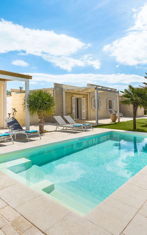 Villa Azulea: Building Exterior, Garden, Outdoor, Pool