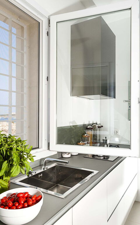 Villa Capo Passero: Kitchen
