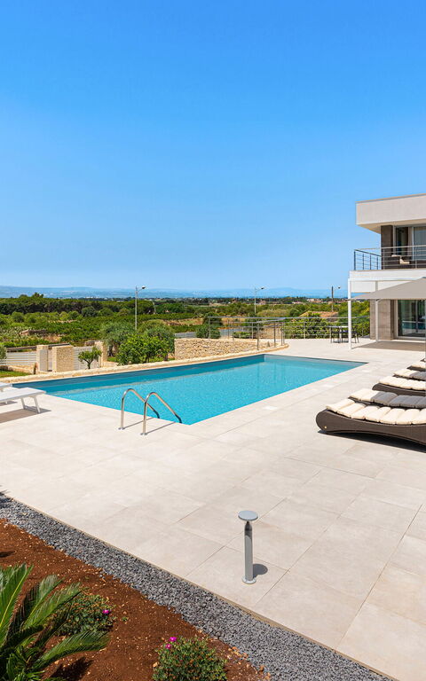 Villa Anna Plemmirio: Building Exterior, Outdoor, Pool