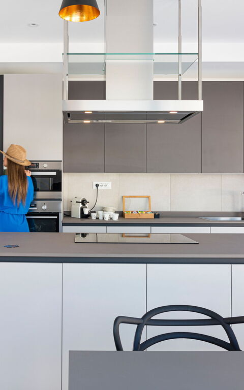 Villa Anna Plemmirio: Kitchen