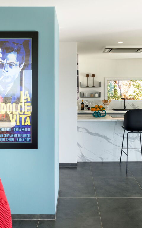 Villa Dolce: Kitchen, Living Room