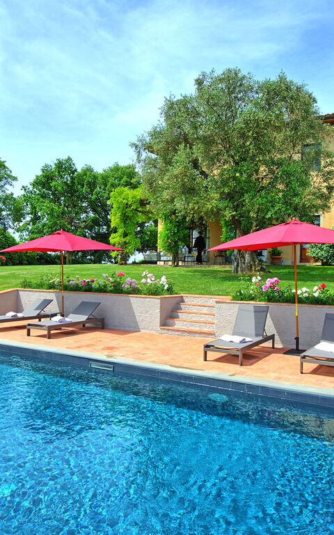 Villa Marliana: Building Exterior, Garden, Outdoor, Pool, Scenic View