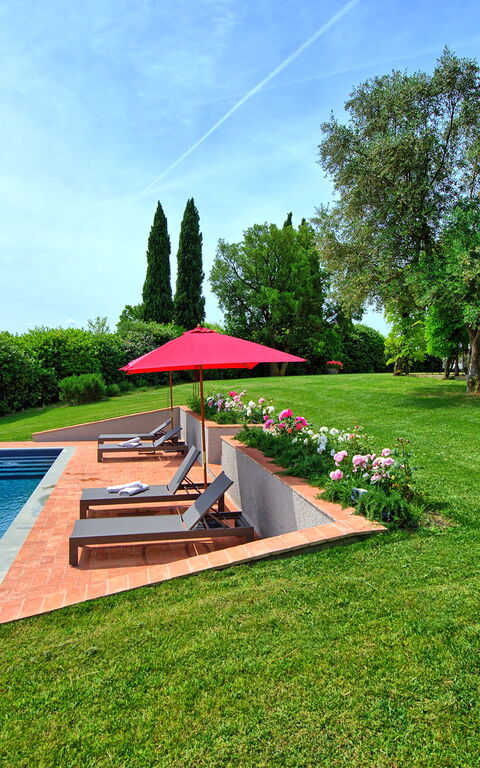 Villa Marliana: Garden, Outdoor, Pool, Scenic View, Summer
