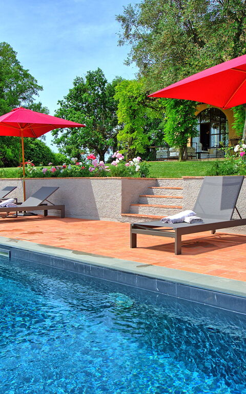 Villa Marliana: Building Exterior, Garden, Outdoor, Pool, Summer