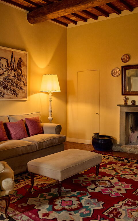Villa Marliana: Living Room