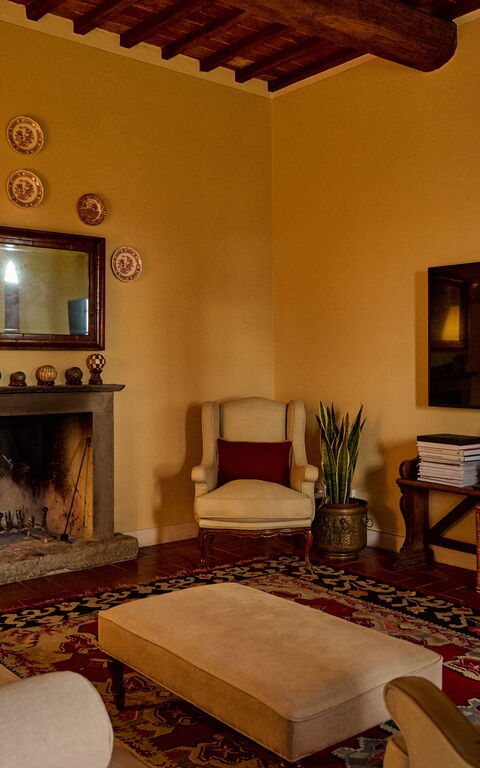 Villa Marliana: Living Room