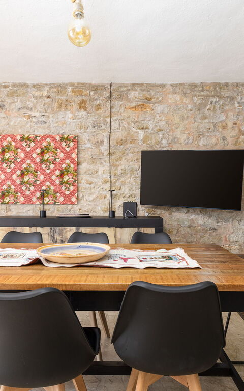 Villa Maraus: Dining Room, Living Room
