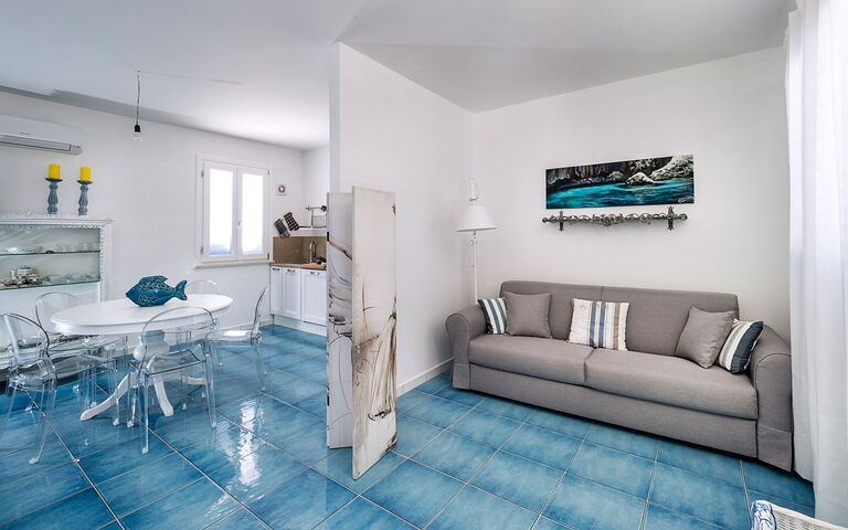 Accommodation Riccio: Living Room