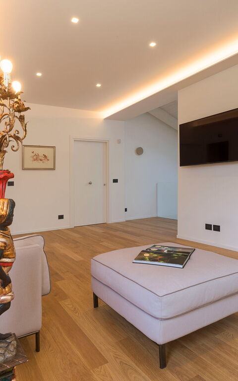 Villa Gianos: Living Room