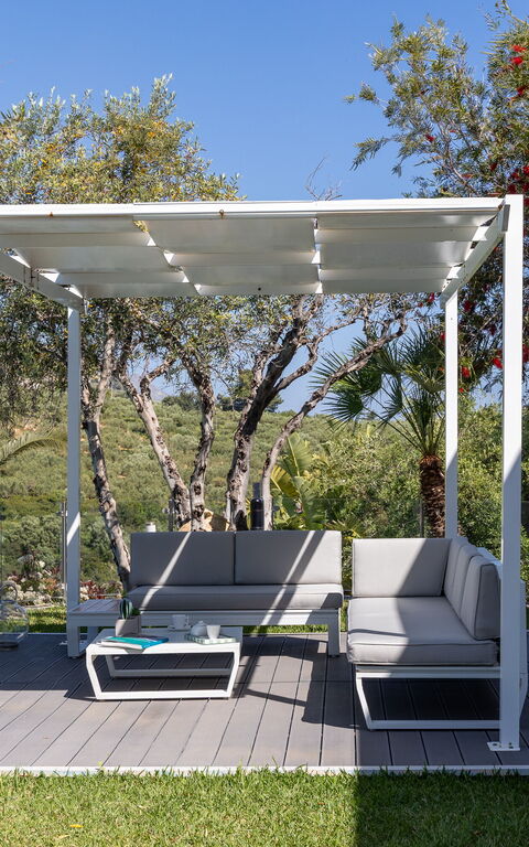 Villa Demetra: Balcony / Terrace / Patio, Building Exterior, Garden, Outdoor