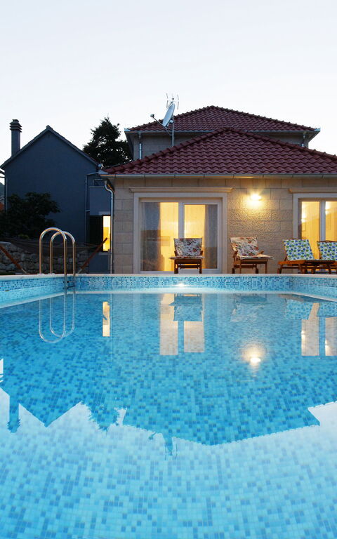 Villa Zupa: Building Exterior, Pool