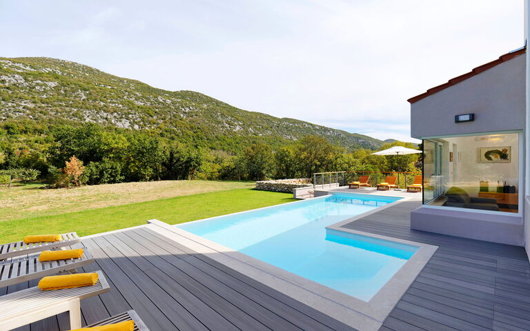 Villa Jure: Balcony / Terrace / Patio, Garden, Outdoor, Pool, Scenic View