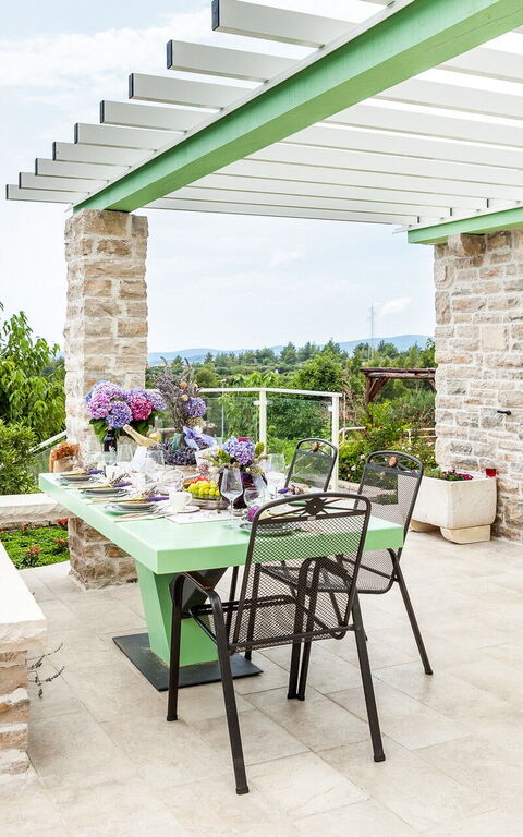 Villa Azurit: Balcony / Terrace / Patio, Building Exterior, Outdoor