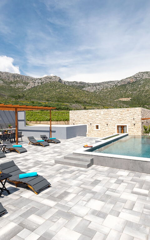 Villa Spectrum: Balcony / Terrace / Patio, Building Exterior, Outdoor, Pool