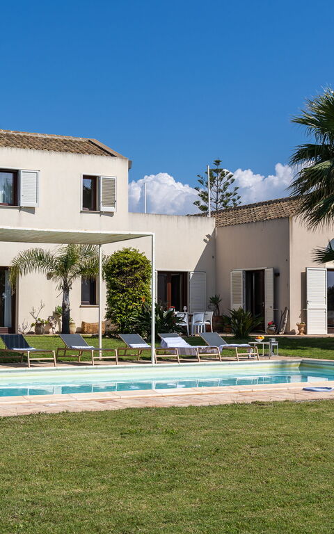 Villa Casale: Building Exterior, Garden, Outdoor, Pool