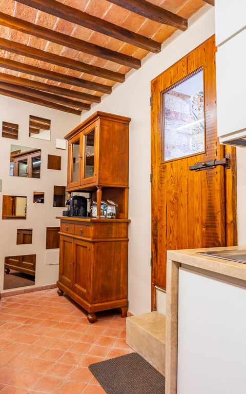 Torre Di Serre: Dining Room, Kitchen