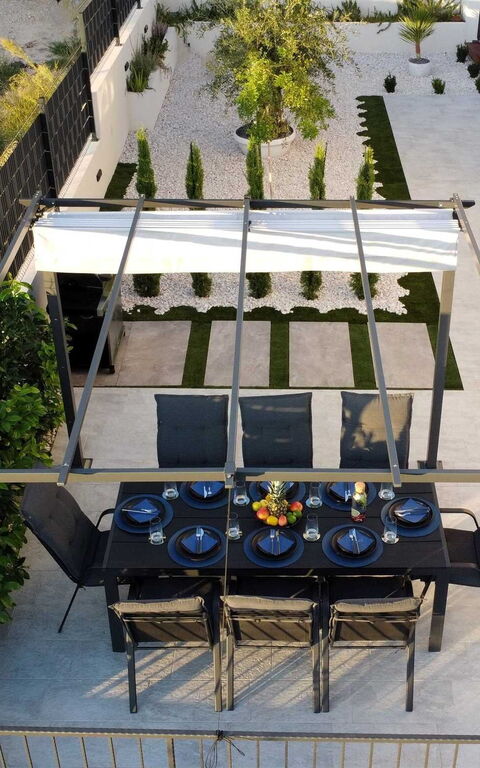 Villa Nikta: Balcony / Terrace / Patio, Outdoor