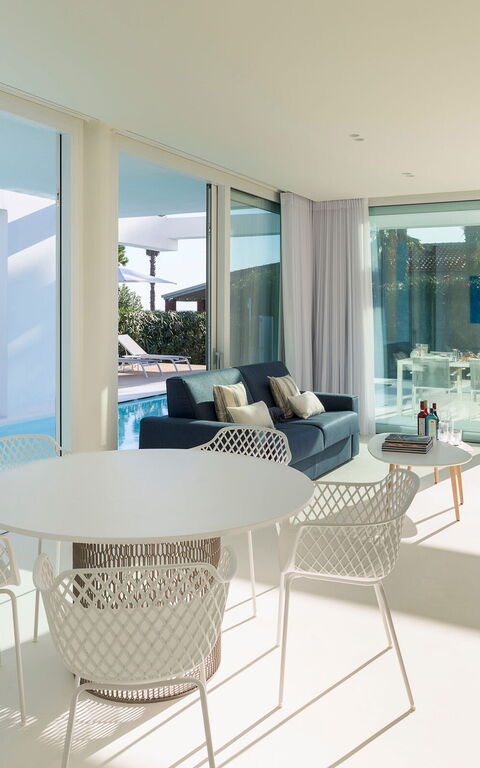 Villa Gadir: Living Room