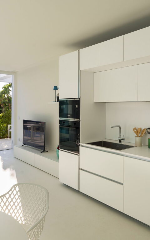 Villa Gadir: Dining Room, Kitchen, Living Room