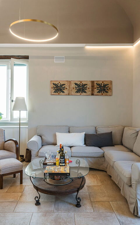 Villa Giuffrè: Living Room