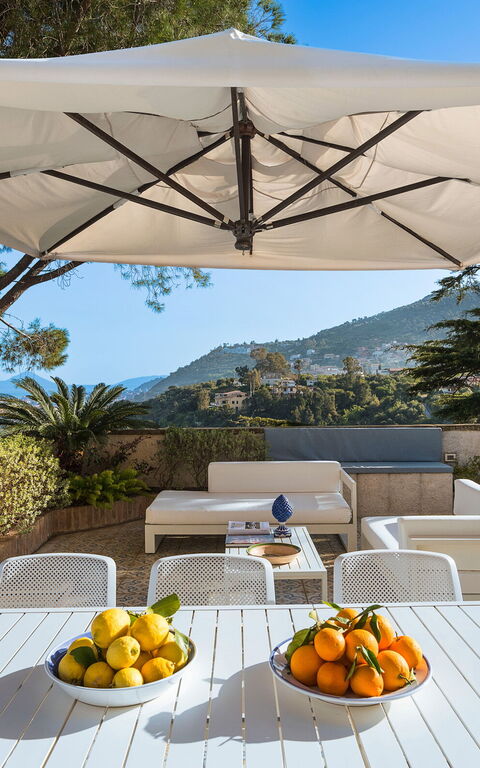 Villa Giuffrè: Balcony / Terrace / Patio, Building Exterior, Outdoor, Scenic View