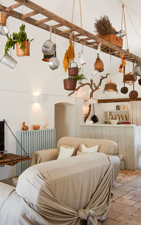 Masseria Lamacerase: Living Room