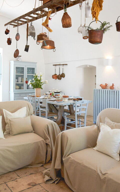 Masseria Lamacerase: Living Room