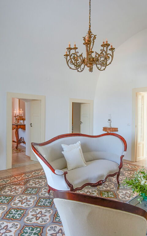 Masseria Lamacerase: Living Room