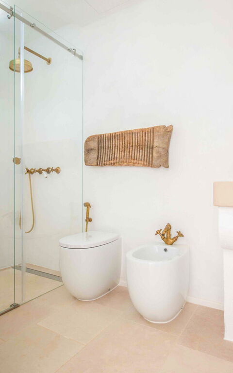 Masseria Lamacerase: Bathroom