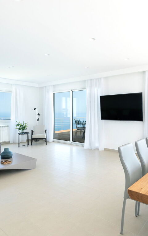 Villa Elysium: Dining Room, Living Room