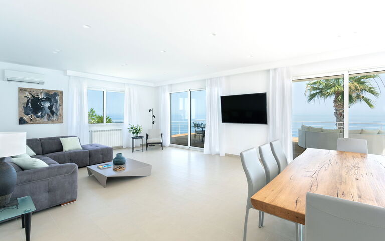 Villa Elysium: Dining Room, Living Room