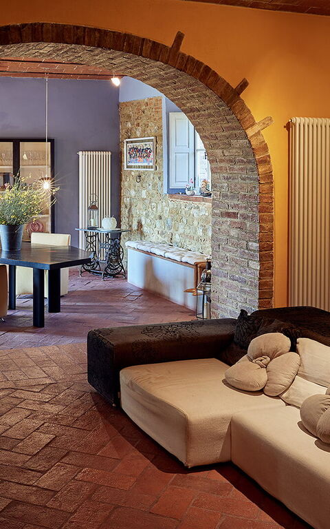 Villa Colle Di Sotto: Living Room