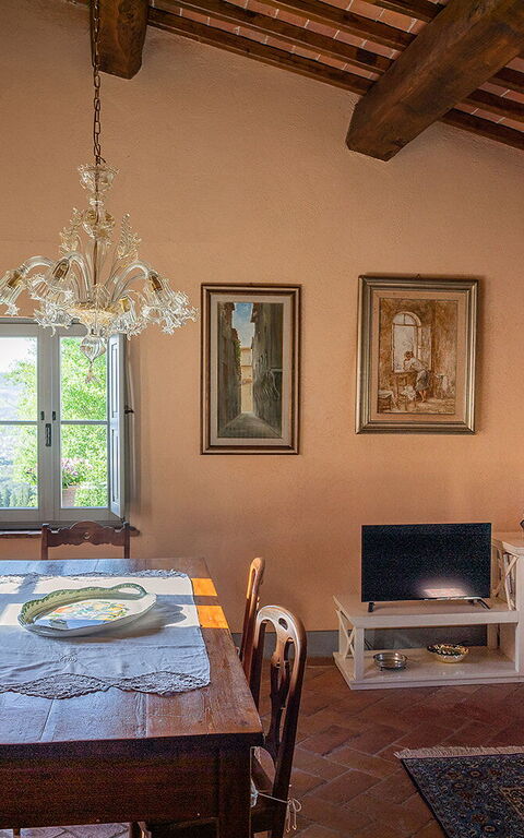 Villa Colle Di Sotto: Dining Room, Living Room