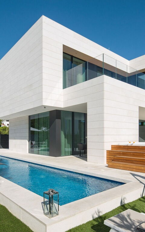 Orvas Villa 82: Building Exterior, Garden, Hot Tub, Pool, Scenic View