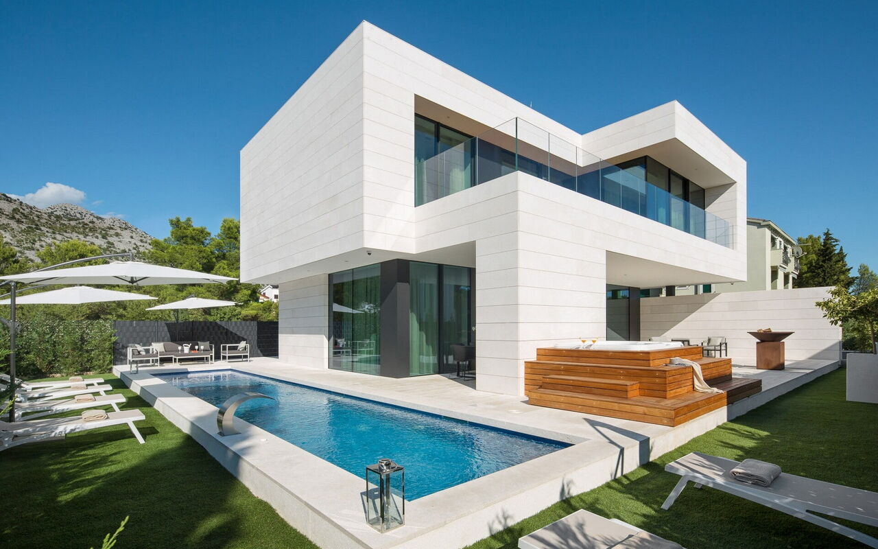 Orvas Villa 82: Building Exterior, Garden, Hot Tub, Pool, Scenic View