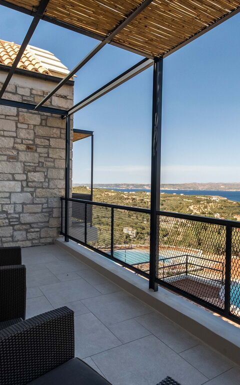 Villa Seiri: Balcony / Terrace / Patio, Building Exterior, Outdoor, Pool, Scenic View