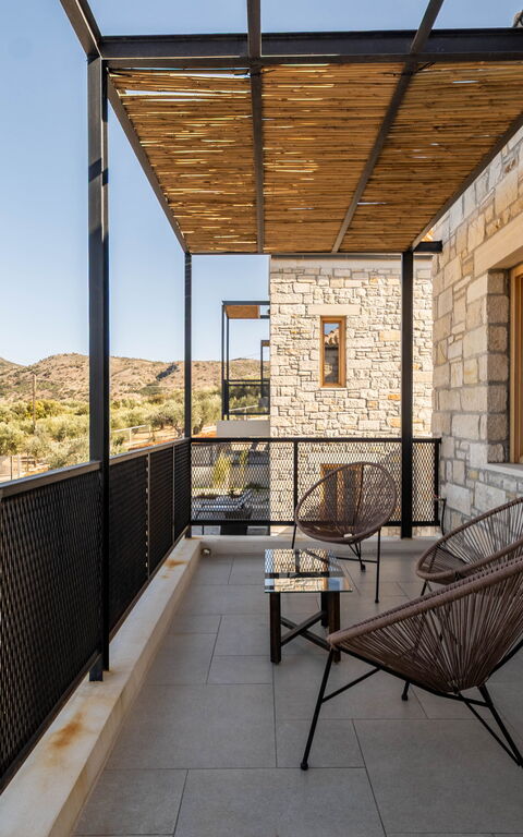 Villa Falcos: Balcony / Terrace / Patio, Building Exterior, Outdoor, Scenic View