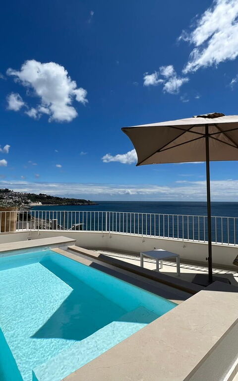 Marinaia Gran Vista Mare: Balcony / Terrace / Patio, Building Exterior, Outdoor, Scenic View