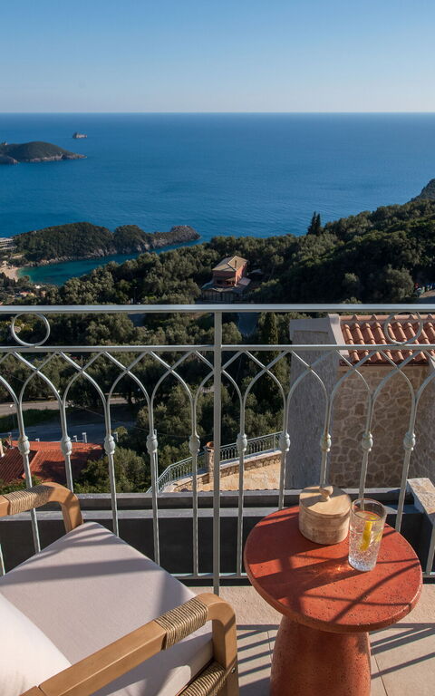 Villa Thea Mare Levantes: Balcony / Terrace / Patio, Scenic View