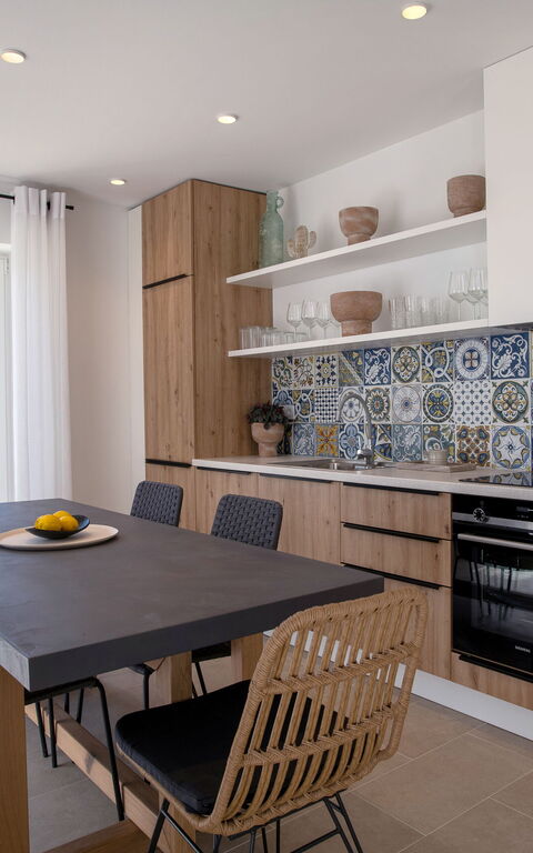 Villa Thea Mare Maistro: Dining Room, Kitchen