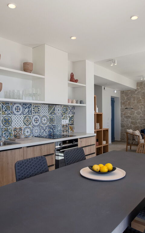Villa Thea Mare Maistro: Dining Room, Kitchen