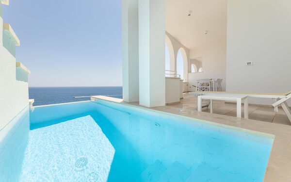 Marinaia Archi: Balcony / Terrace / Patio, Building Exterior, Outdoor, Pool, Scenic View