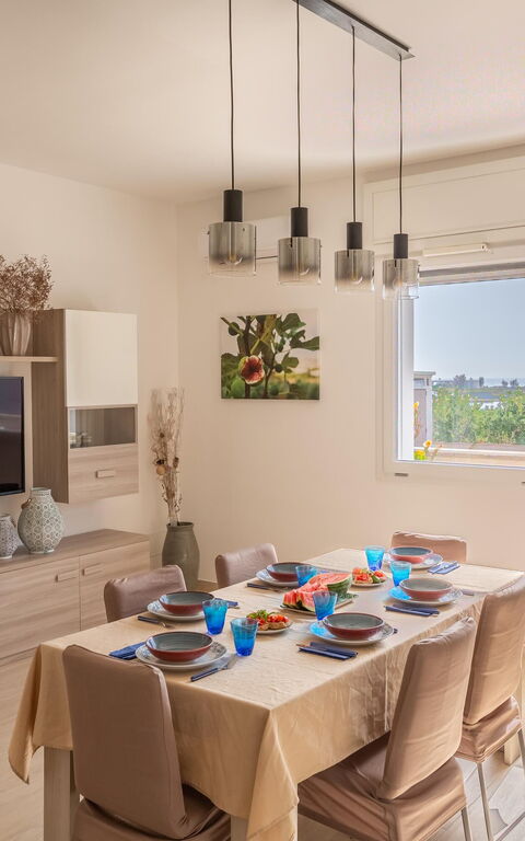 Villa Palibella: Dining Room, Kitchen, Living Room